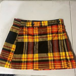 Plaid forever 21 skirt